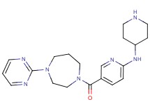 N-piperidin-4-yl-5-[(4-pyrimidin-2-yl-1,4-diazepan-1-yl)carbonyl]pyridin-2-amine