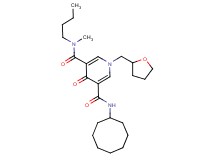 N-butyl-N'-cyclooctyl-N-methyl-4-oxo-1-(tetrahydro-2-furanylmethyl)-1,4-dihydro-3,5-pyridinedicarboxamide