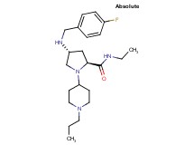 (4R)-N-ethyl-4-[(4-fluorobenzyl)amino]-1-(1-propyl-4-piperidinyl)-L-prolinamide