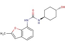 N-(trans-4-hydroxycyclohexyl)-N'-(2-methyl-1-benzofuran-7-yl)urea