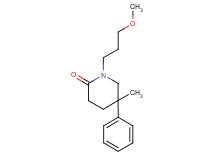 1-(3-methoxypropyl)-5-methyl-5-phenylpiperidin-2-one