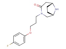 rel-(1S,6R)-3-[3-(4-fluorophenoxy)propyl]-3,9-diazabicyclo[4.2.1]nonan-4-one hydrochloride