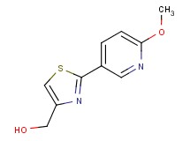 [2-(6-methoxypyridin-3-yl)-1,3-thiazol-4-yl]methanol