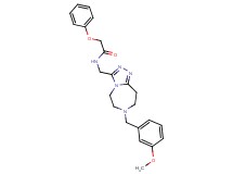 N-{[7-(3-methoxybenzyl)-6,7,8,9-tetrahydro-5H-[1,2,4]triazolo[4,3-d][1,4]diazepin-3-yl]methyl}-2-phenoxyacetamide