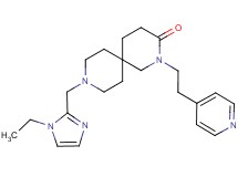 9-[(1-ethyl-1H-imidazol-2-yl)methyl]-2-(2-pyridin-4-ylethyl)-2,9-diazaspiro[5.5]undecan-3-one
