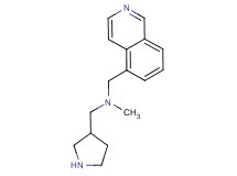 (5-isoquinolinylmethyl)methyl(3-pyrrolidinylmethyl)amine