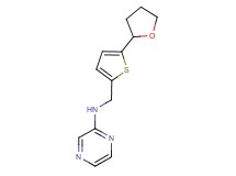 N-{[5-(tetrahydro-2-furanyl)-2-thienyl]methyl}-2-pyrazinamine