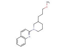 2-[3-(3-methoxypropyl)-1-piperidinyl]quinoline