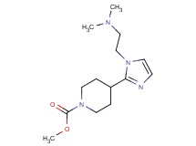 methyl 4-{1-[2-(dimethylamino)ethyl]-1H-imidazol-2-yl}-1-piperidinecarboxylate