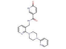 6-oxo-N-{[2-(4-pyridin-2-ylpiperazin-1-yl)pyridin-3-yl]methyl}-1,6-dihydropyridine-3-carboxamide