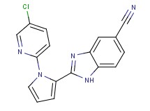 2-[1-(5-chloropyridin-2-yl)-1H-pyrrol-2-yl]-1H-benzimidazole-5-carbonitrile