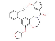 4-(3-methoxybenzoyl)-7-(2-methylphenyl)-9-(tetrahydro-3-furanyloxy)-2,3,4,5-tetrahydro-1,4-benzoxazepine