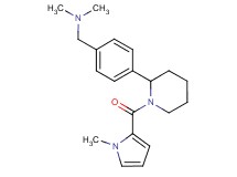 N,N-dimethyl-1-(4-{1-[(1-methyl-1H-pyrrol-2-yl)carbonyl]-2-piperidinyl}phenyl)methanamine