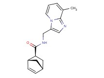 (1R*,2S*,4R*)-N-[(8-methylimidazo[1,2-a]pyridin-3-yl)methyl]bicyclo[2.2.1]hept-5-ene-2-carboxamide