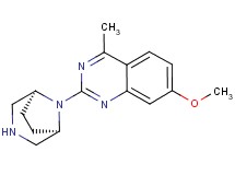2-[rel-(1R,5S)-3,8-diazabicyclo[3.2.1]oct-8-yl]-7-methoxy-4-methylquinazoline dihydrochloride