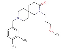 9-(3,4-dimethylbenzyl)-2-(3-methoxypropyl)-2,9-diazaspiro[5.5]undecan-3-one