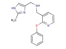 1-(2-methyl-1H-imidazol-4-yl)-N-[(2-phenoxy-3-pyridinyl)methyl]methanamine
