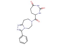 7-[(3-phenyl-5,6,8,9-tetrahydro-7H-[1,2,4]triazolo[4,3-d][1,4]diazepin-7-yl)carbonyl]-1,3-diazepane-2,4-dione