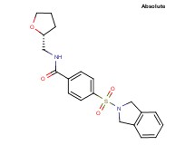 4-(1,3-dihydro-2H-isoindol-2-ylsulfonyl)-N-[(2R)-tetrahydro-2-furanylmethyl]benzamide
