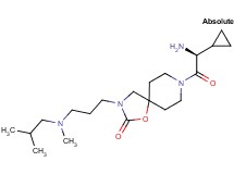 8-[(2S)-2-amino-2-cyclopropylacetyl]-3-{3-[isobutyl(methyl)amino]propyl}-1-oxa-3,8-diazaspiro[4.5]decan-2-one dihydrochloride