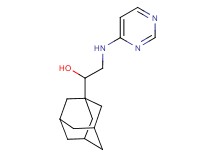 1-(1-adamantyl)-2-(pyrimidin-4-ylamino)ethanol