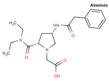 {(2S,4S)-2-[(diethylamino)carbonyl]-4-[(phenylacetyl)amino]pyrrolidin-1-yl}acetic acid