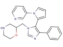 2-{[4-phenyl-5-(1-pyridin-3-yl-1H-pyrrol-2-yl)-1H-imidazol-1-yl]methyl}morpholine