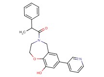 4-(2-phenylpropanoyl)-7-pyridin-3-yl-2,3,4,5-tetrahydro-1,4-benzoxazepin-9-ol
