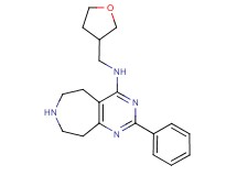 2-phenyl-N-(tetrahydrofuran-3-ylmethyl)-6,7,8,9-tetrahydro-5H-pyrimido[4,5-d]azepin-4-amine