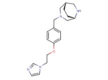 (1S*,5S*)-3-{4-[2-(1H-imidazol-1-yl)ethoxy]benzyl}-3,6-diazabicyclo[3.2.2]nonane