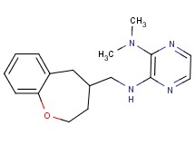 N,N-dimethyl-N'-(2,3,4,5-tetrahydro-1-benzoxepin-4-ylmethyl)pyrazine-2,3-diamine
