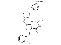(4R)-4-[(1-benzyl-4-piperidinyl)amino]-1-(2-chlorobenzyl)-N-isopropyl-L-prolinamide