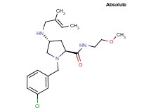 (4R)-1-(3-chlorobenzyl)-N-(2-methoxyethyl)-4-{[(2E)-2-methyl-2-buten-1-yl]amino}-L-prolinamide