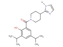 2-{[4-(1H-imidazol-2-yl)-1-piperidinyl]carbonyl}-4,6-diisopropylphenol