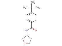 4-tert-butyl-N-(tetrahydro-3-furanyl)benzamide