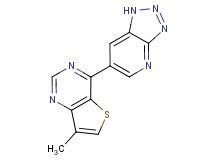 6-(7-methylthieno[3,2-d]pyrimidin-4-yl)-1H-[1,2,3]triazolo[4,5-b]pyridine