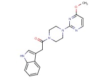 3-{2-[4-(4-methoxypyrimidin-2-yl)piperazin-1-yl]-2-oxoethyl}-1H-indole