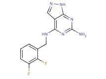 N~4~-(2,3-difluorobenzyl)-1H-pyrazolo[3,4-d]pyrimidine-4,6-diamine