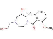 1-(2-hydroxyethyl)-4-(2-methoxy-6-methylbenzoyl)-1,4-diazepan-6-ol