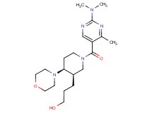 3-((3R*,4S*)-1-{[2-(dimethylamino)-4-methylpyrimidin-5-yl]carbonyl}-4-morpholin-4-ylpiperidin-3-yl)propan-1-ol