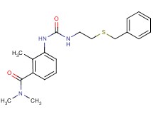 3-[({[2-(benzylthio)ethyl]amino}carbonyl)amino]-N,N,2-trimethylbenzamide
