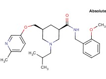 (3R,5S)-1-isobutyl-N-(2-methoxybenzyl)-5-{[(6-methyl-3-pyridinyl)oxy]methyl}-3-piperidinecarboxamide