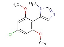 5-(4-chloro-2,6-dimethoxyphenyl)-1-methyl-1H-imidazole