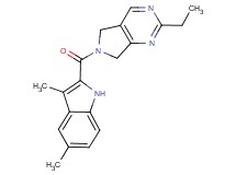 6-[(3,5-dimethyl-1H-indol-2-yl)carbonyl]-2-ethyl-6,7-dihydro-5H-pyrrolo[3,4-d]pyrimidine