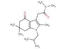 2-(1-isobutyl-2,6,6-trimethyl-4-oxo-4,5,6,7-tetrahydro-1H-indol-3-yl)-N,N-dimethylacetamide
