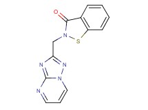 2-([1,2,4]triazolo[1,5-a]pyrimidin-2-ylmethyl)-1,2-benzisothiazol-3(2H)-one