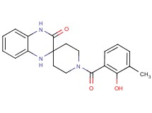 1-(2-hydroxy-3-methylbenzoyl)-1',4'-dihydro-3'H-spiro[piperidine-4,2'-quinoxalin]-3'-one