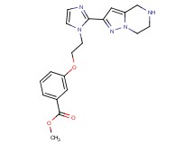 methyl 3-{2-[2-(4,5,6,7-tetrahydropyrazolo[1,5-a]pyrazin-2-yl)-1H-imidazol-1-yl]ethoxy}benzoate dihydrochloride