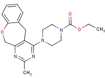 ethyl 4-(2-methyl-5,11-dihydro[1]benzoxepino[3,4-d]pyrimidin-4-yl)piperazine-1-carboxylate