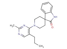 1'-(2-methyl-5-propylpyrimidin-4-yl)spiro[indole-3,4'-piperidin]-2(1H)-one
